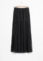 Other Stories Maxi Skirt - Black