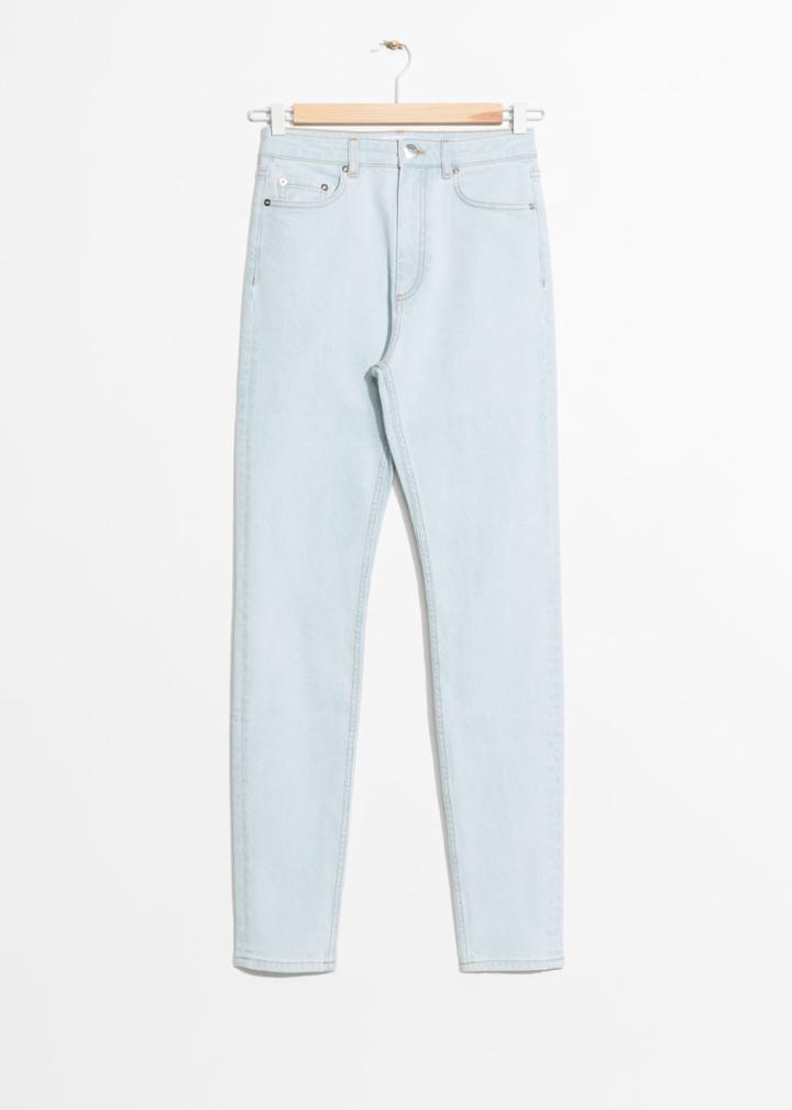 Other Stories Light Wash Denim Jeans - Blue