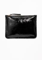 Other Stories Patent Leather Purse