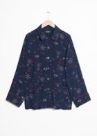 Other Stories Lounge Jacquard Shirt - Blue