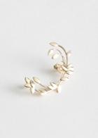 Other Stories Olive Branch Ear Cuff - Gold