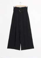 Other Stories Belted Wide Trousers