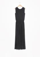 Other Stories Cupro Maxi Dress