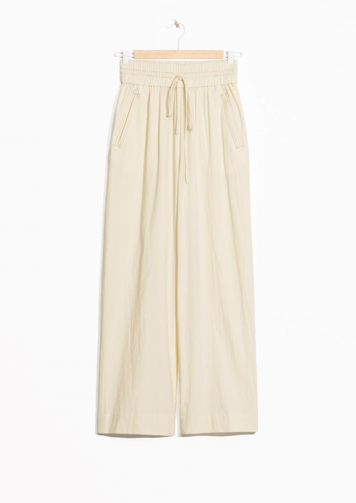Other Stories Toms Cotton Trousers