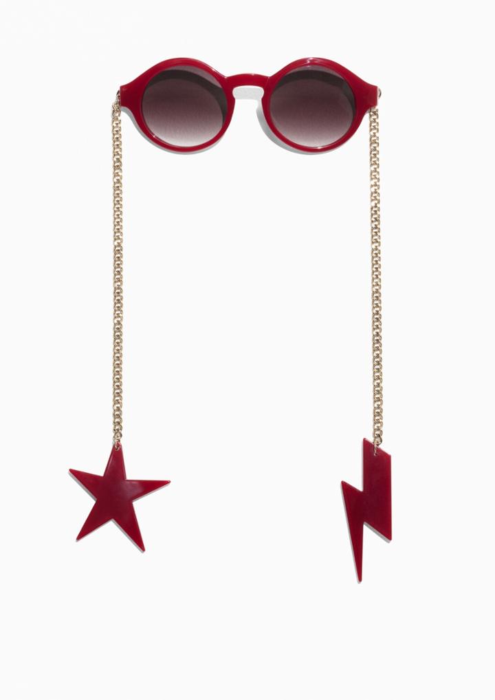 Other Stories Chain-link Sunglasses