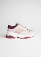 Other Stories Colour Block Platform Sneakers - White
