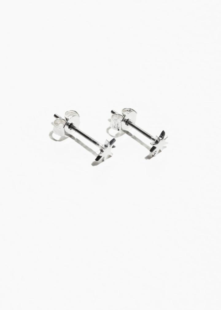 Other Stories Star Studs - Silver