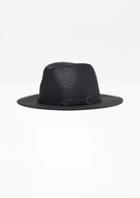 Other Stories Buckle Detail Straw Fedora