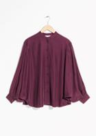 Other Stories Batwing Sleeve Blouse