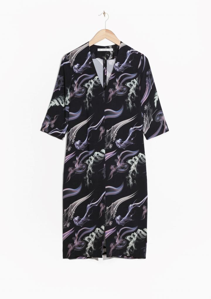 Other Stories Fum Print Dress