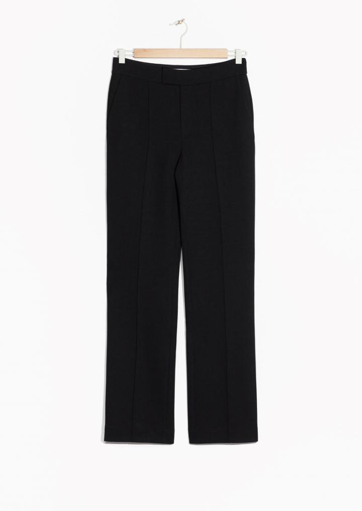 Other Stories Tailored Creased Trousers