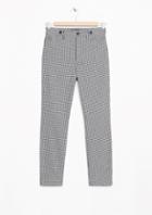 Other Stories Gingham Trousers
