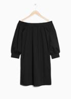 Other Stories Off-shoulder Dress - Black