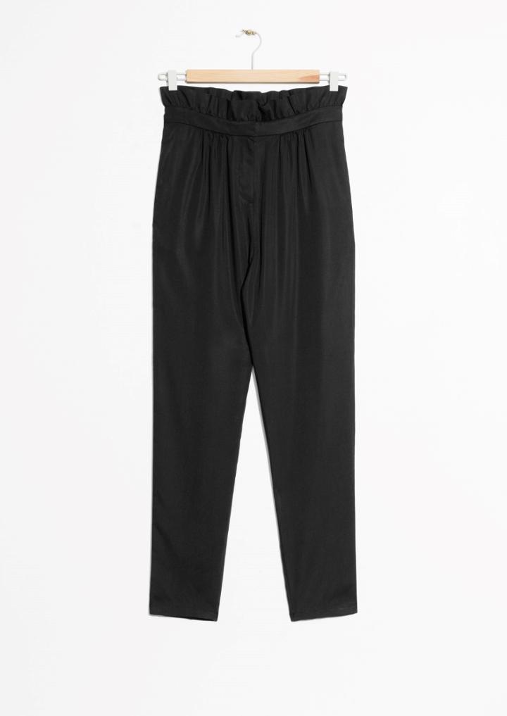 Other Stories Paperbag Waist Trousers