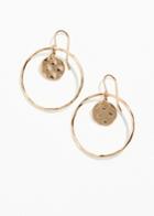 Other Stories Hoop & Disc Earrings - Gold