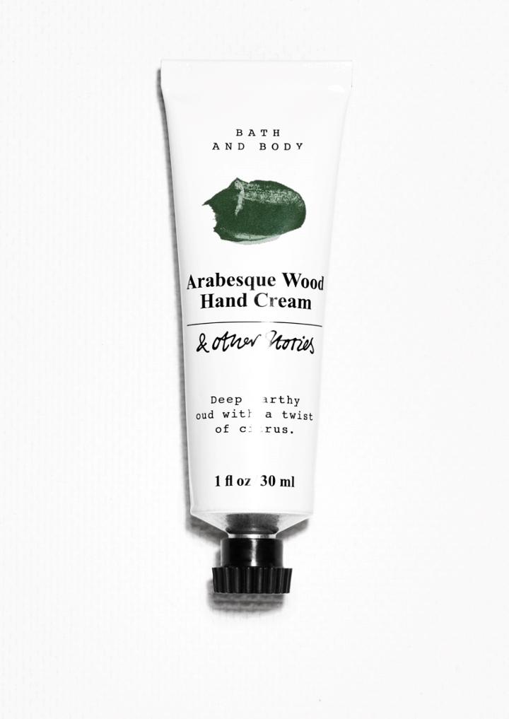 Other Stories Arabesque Wood Mini Hand Cream