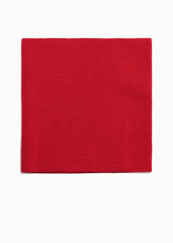 Other Stories Snood Scarf - Red