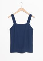 Other Stories Wide Strap Top