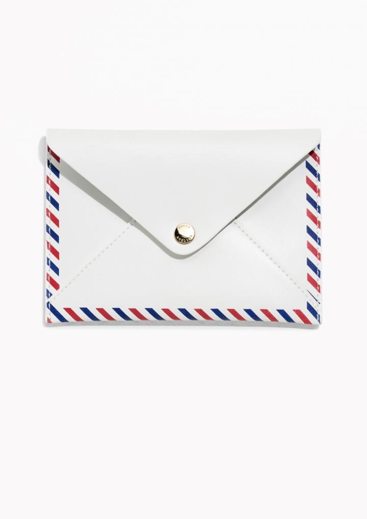 Other Stories Par Avion Leather A6 Envelope Purse