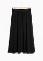 Other Stories Crepe Skirt