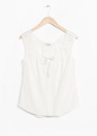 Other Stories Lightweight Top - White