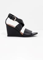 Other Stories Leather Wedges