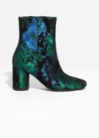 Other Stories High Shaft Ankle Boot - Green