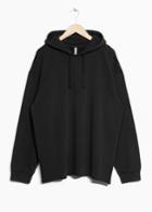 Other Stories Oversized Hoodie - Black