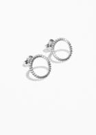 Other Stories Ring Earrings - Silver