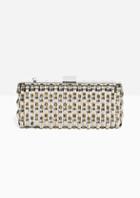Other Stories Two Tone Metal Clutch
