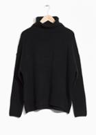 Other Stories High Neck Sweater - Black