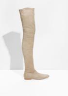 Other Stories Over The Knee Stay-up Boots - Orange