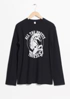 Other Stories Pretty Horses Long Sleeve T-shirt