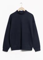 Other Stories Mock Collar Sweater