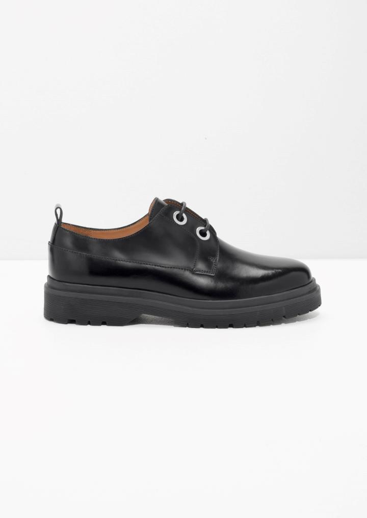 Other Stories Lace-up Leather Brogues