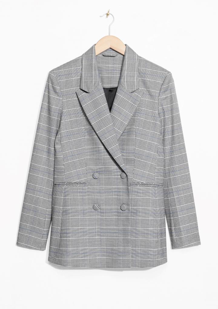 Other Stories Oversized Double Breasted Blazer