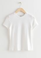 Other Stories Fitted T-shirt - White