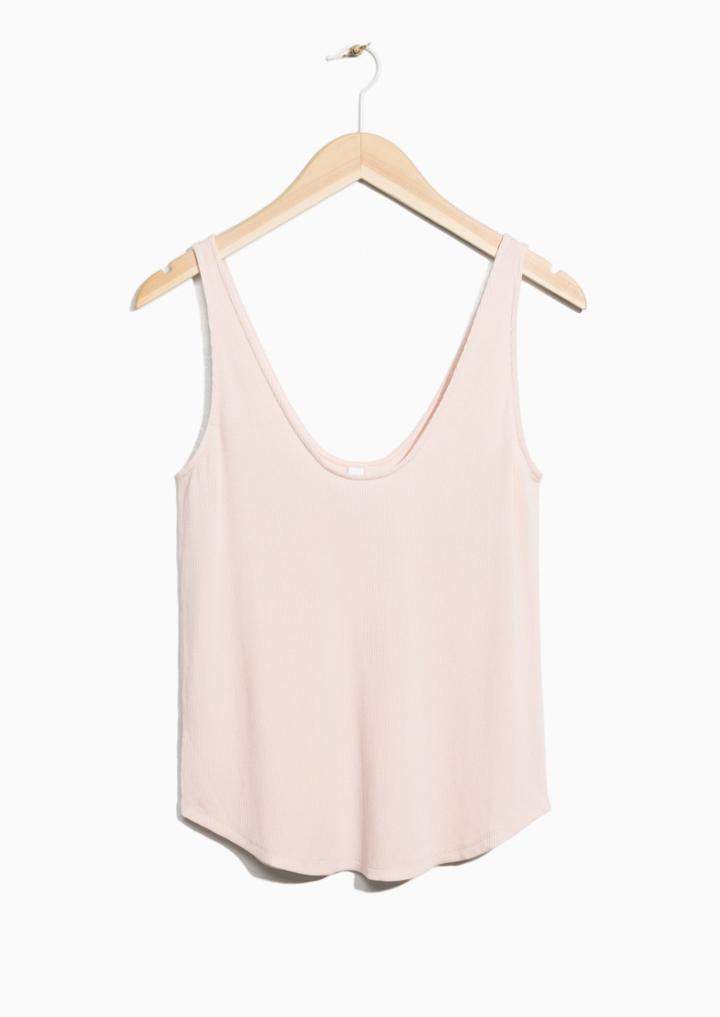 Other Stories Cupro Tank Top