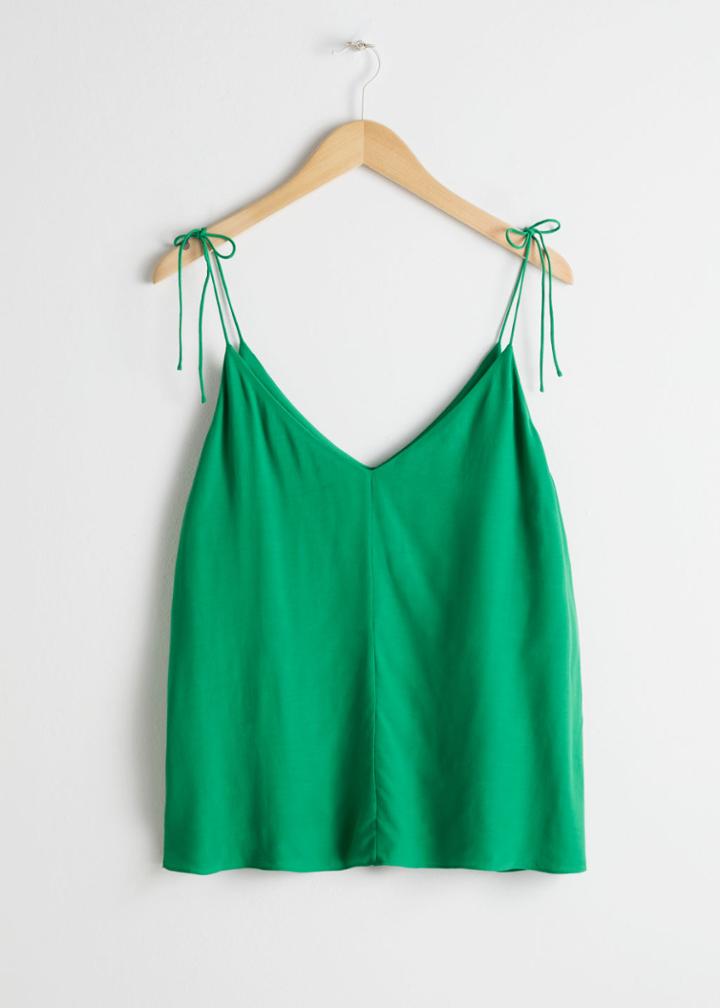 Other Stories A-line Tank Top - Green