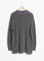 Other Stories Oversized Knit - Grey