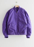 Other Stories Oversized Jacket - Purple