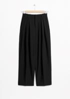 Other Stories High Cropped Wide Trousers