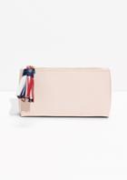 Other Stories Tricolour Tassel Leather Purse