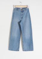 Other Stories Organic Cotton Wide Fit Jeans - Blue