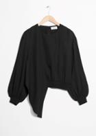 Other Stories Asymmetrical Blouse
