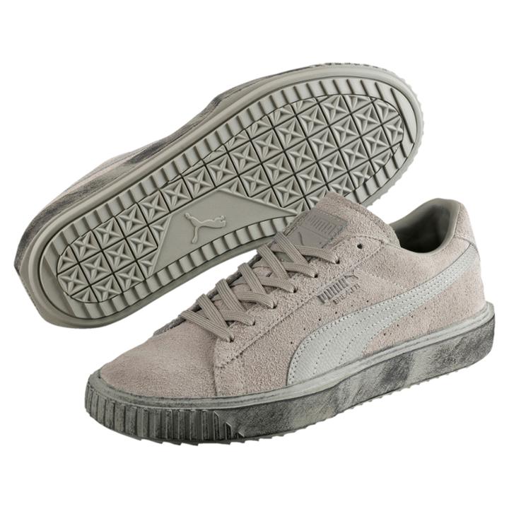 Puma Evolution Breaker Suede Concrete Sneakers