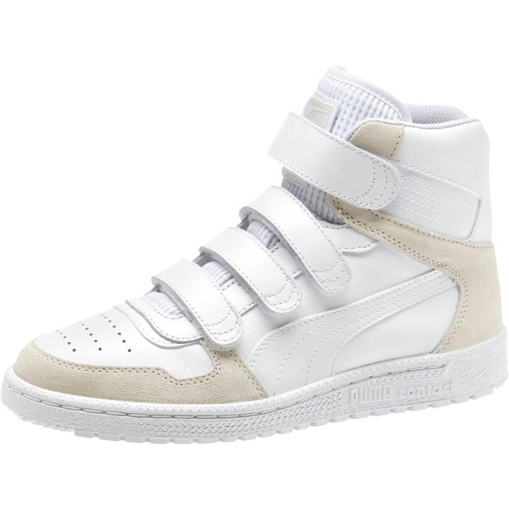 Puma Sky 3 Velcro Black And White Mid Women's Sneakers