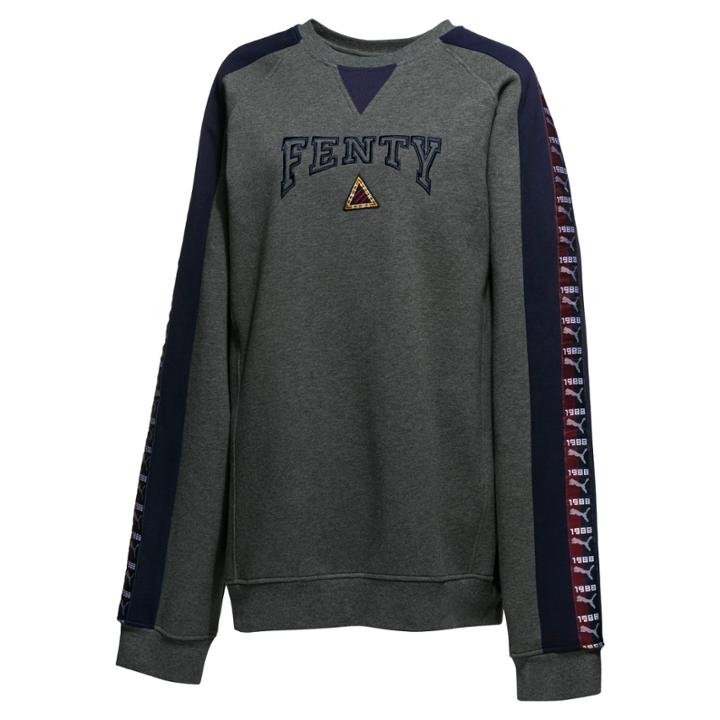Puma Fenty Men's Crew Neck Pullover With Taping