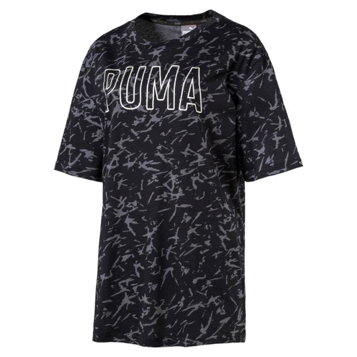 Puma Women's Fusion Elongated Aop Tee