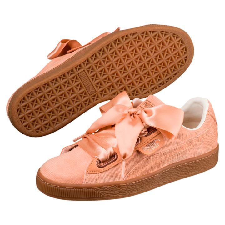 Puma Basket Heart Corduroy Women?s Sneakers